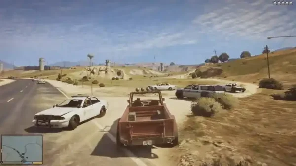 محیط بازی gta 5 ایکس باکس