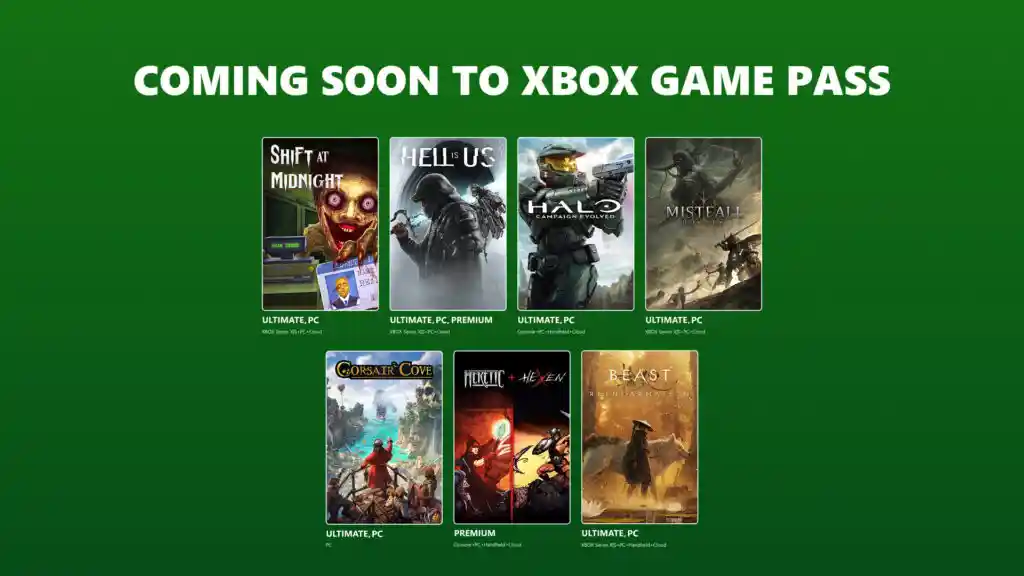 بازی های جدید گیم پس تیر و مرداد 1405 - Xbox Game Pass July 2026
